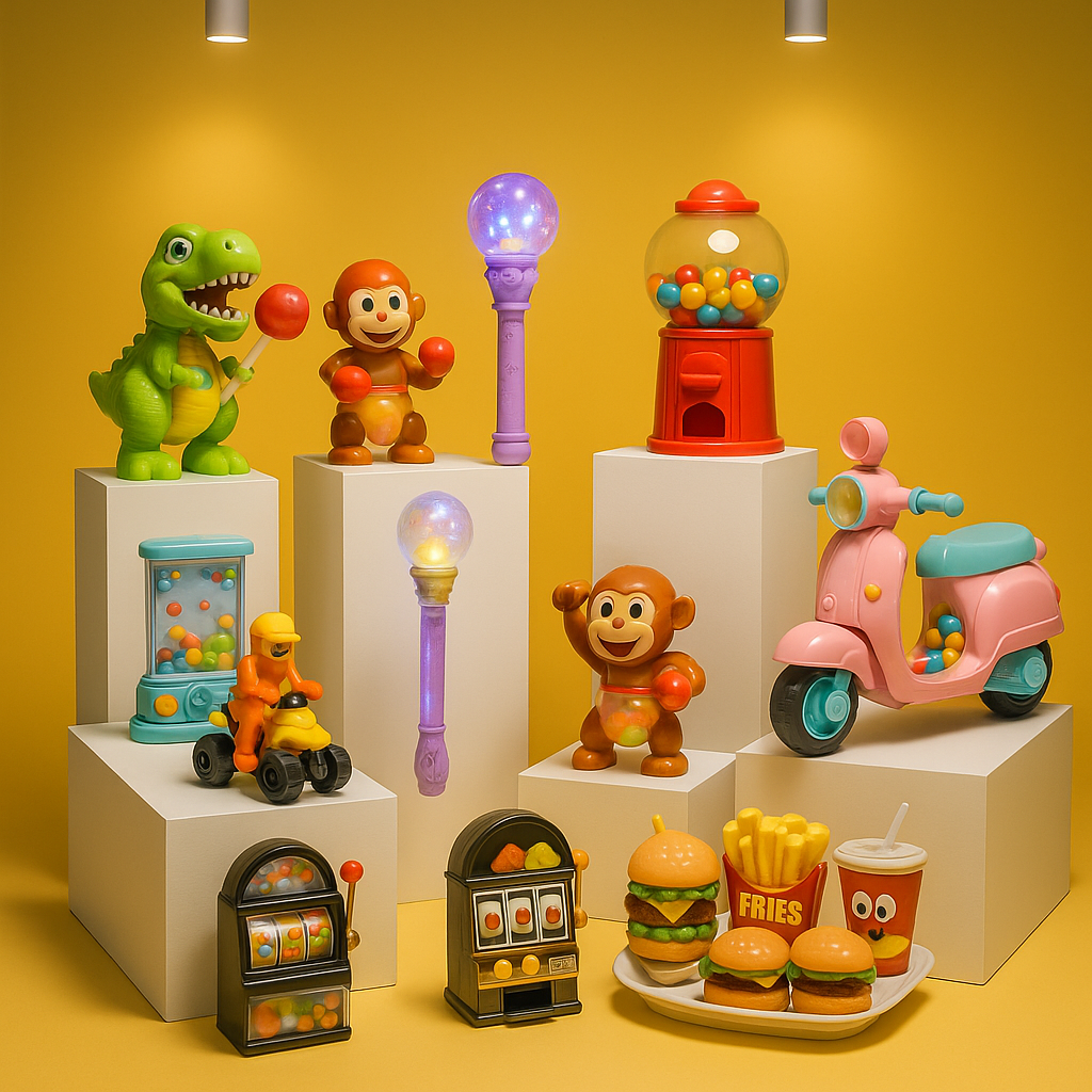 The Most Exciting Candy Toys Collection Yet