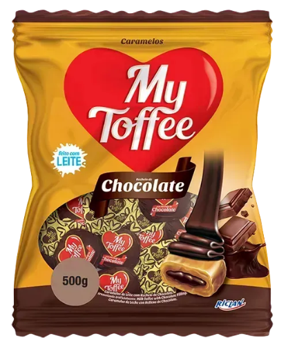 MY TOFFEE LARGE BAG MILK WITH CHOCOLATE 500G