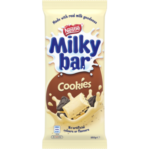 NESTLE BLOCK MILKYBAR COOKIES 170G 1X12