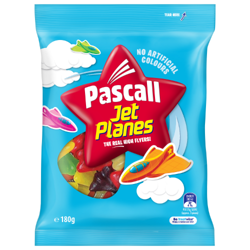 PASCALL FAMILY BAGS JET PLANES 180G