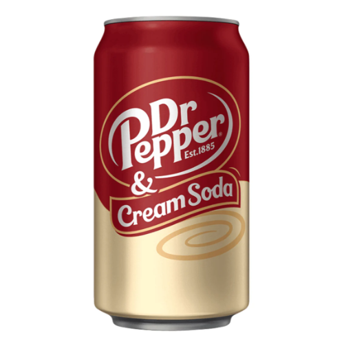 DR PEPPER CREAM SODA 355ML 1X12