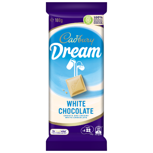 CADBURY BLOCK DREAM 180G 1X16