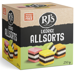 RJ'S ALLSORT GIFT BOX 250G