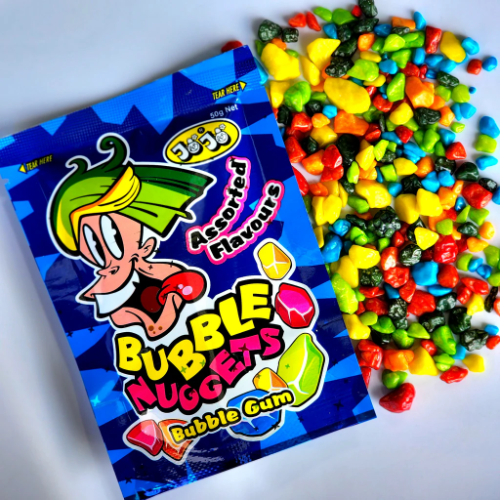 JOJO BUBBLE NUGGETS POUCH 50G 1X12