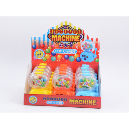CANDY TOY JACKPOT TOY CANDY MACHINE 1X12 (TM32635)