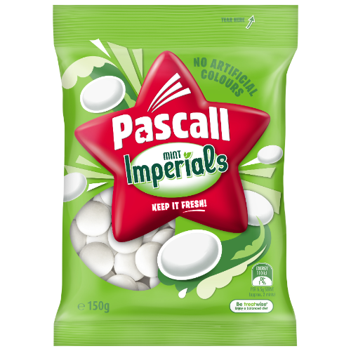 PASCALL FAMILY BAGS MINT IMPERIALS 150G