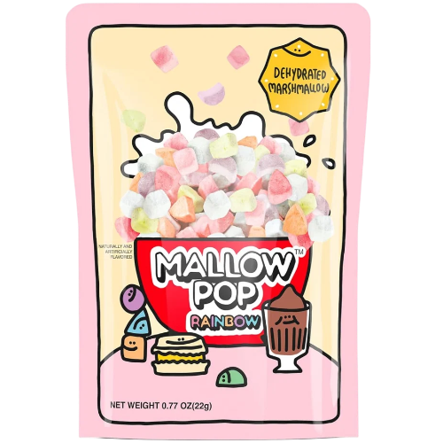 MALLOW POP RAINBOW 0.77OZ/22G 1X12