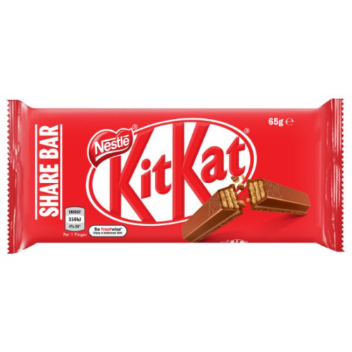 NESTLE SHARE BAR KITKAT 4 FINGER 65G 1X24