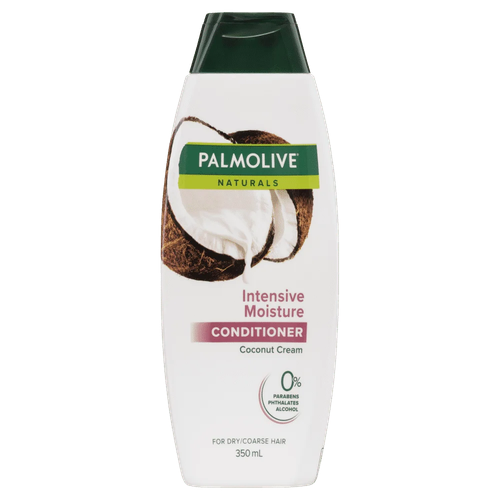 PALMOLIVE NATURALS CONDITIONER INTENSIVE MOISTURE COCONUT CREAM FOR DRY/COARSE HAIR 350ML 1X4