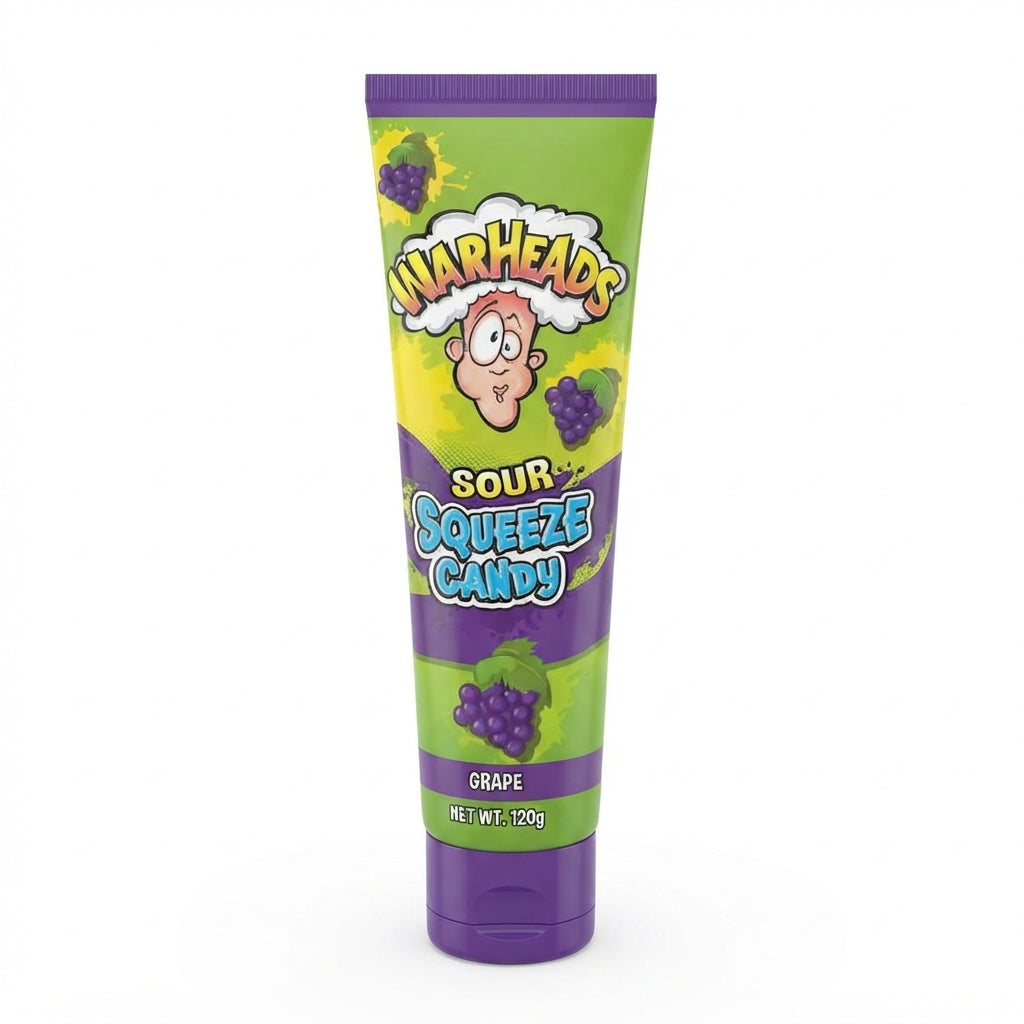 WARHEADS SOUR SQUEEZE CANDY 120ML 1X12