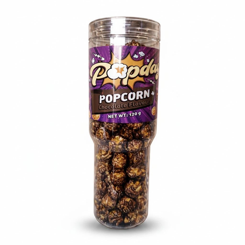 POPDAY POPCORN CHOCOLATE FLAVOUR 120G 1X20