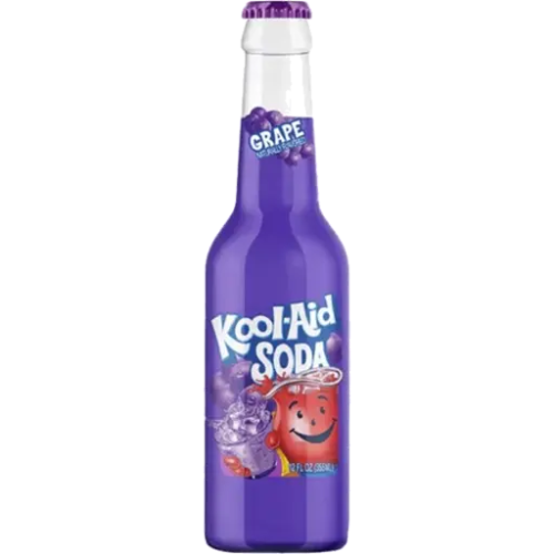 KOOL AID GRAPE SODA 355ML 1X12