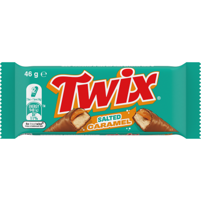 MARS TWIX SALTED CARAMEL 46G 1X20