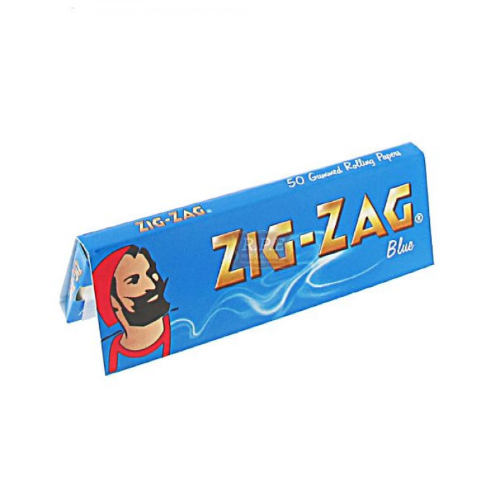 ZIG ZAG SMOKING PAPER PAPER BLUE 1X50