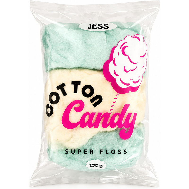 JESS CANDY FLOSS GREEN APPLE & MANGO 100G