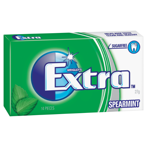 WRIGLEY'S EXTRA SPEARMINT 27G 1X24 (Clearance)