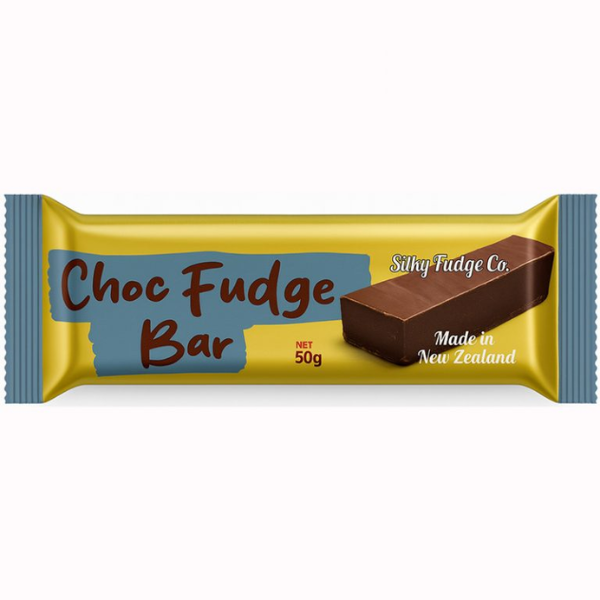 SWEETS NZ CHOCOLATE FUDGE 50G BAR 1X60