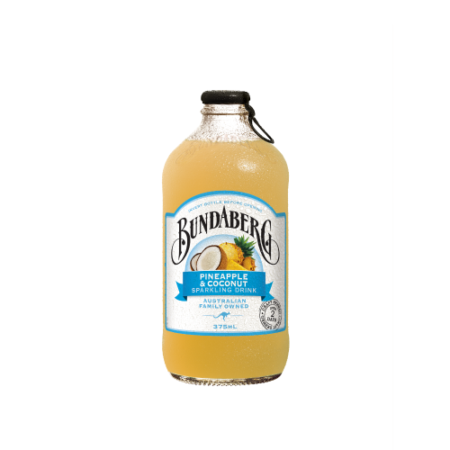 BUNDABERG PINEAPPLE & COCONUT 375ML 1X12