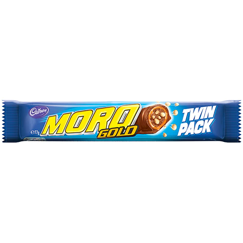 CADBURY TWIN PACK MORO GOLD TWIN 77G 1X35