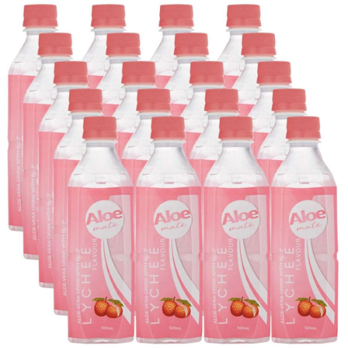ALOE MATE ALOE VERA LYCHEE 500ML 1X20