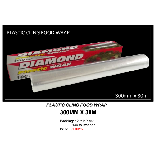 FOOD WRAP 9.5M 30X30M