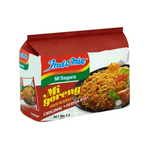 INDOME NOODLES ASLI 85GMS X5PKTS X 8 BAGS