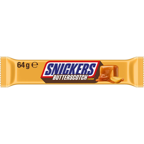 MARS 2 PACK SNICKERS BUTTERSCOTCH 64G 1X24