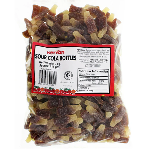 NOWCO - SOUR COLA WORMS 2 KG