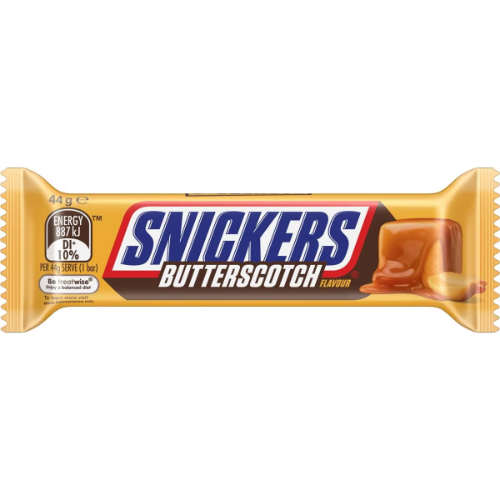 MARS MEDIUM BAR SNICKERS BUTTERSCOTCH 44G 1X24