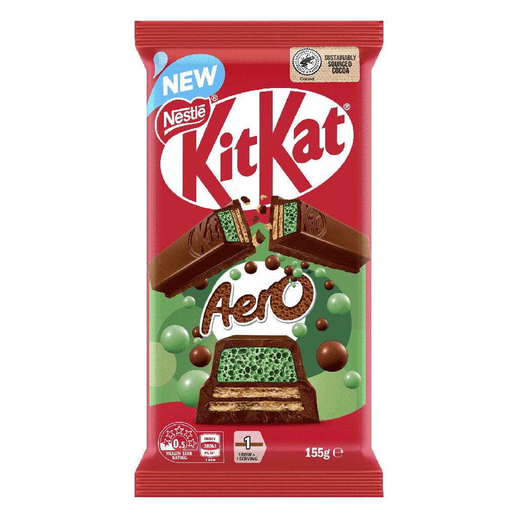 NESTLE BLOCK AERO MINT 155G 1X13