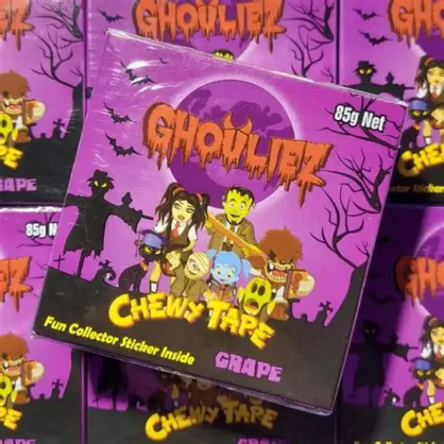 GHOULIEZ CHEWY TAPE GRAPE 85G 1X12