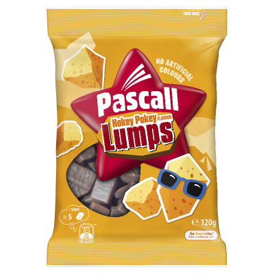 PASCALL FAMILY BAGS HOKEY POKEY LUMPS 120G 1X14