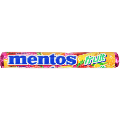 MENTOS FRUIT ROLLS 1X40