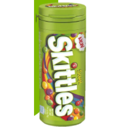 MARS TUBE SKITTLES SOUR 30G 1X12