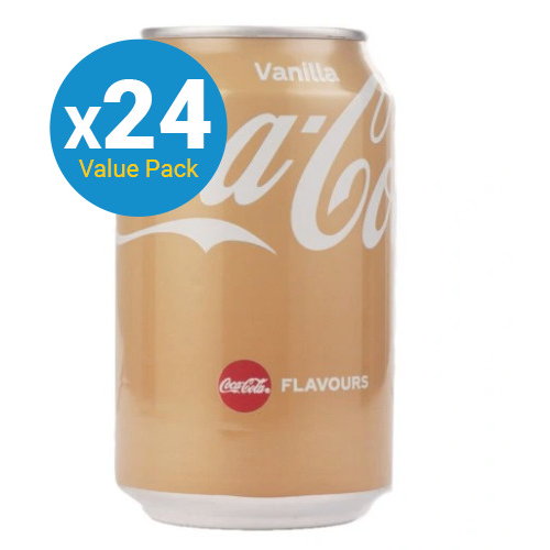 COCA COLA VANILLA CAN 1X24