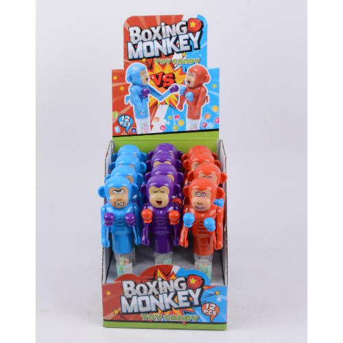 CANDY TOY BOXING MONKEY 1X12 (TM38378)