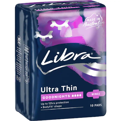 LIBRA ULTRATHIN GOOD NIGHT 1X10PK