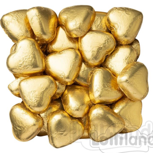 LOLLILAND GOLD CHOCOLATE HEART 63G 1X60
