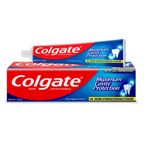 COLGATE TOOTHPASTE MAX CAVITY PROTECTION 120G 1X12