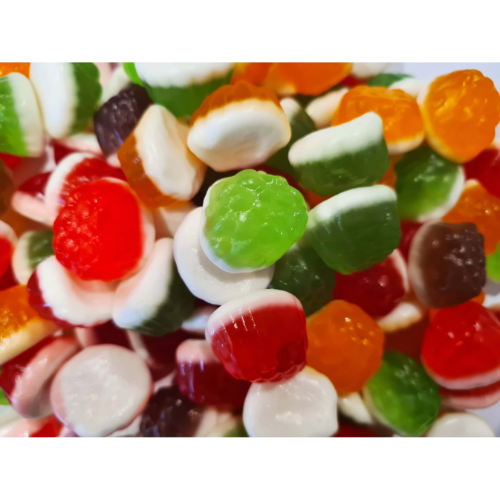 DRAGON GUMMY ASSORTED FRUIT CREAM 2KG