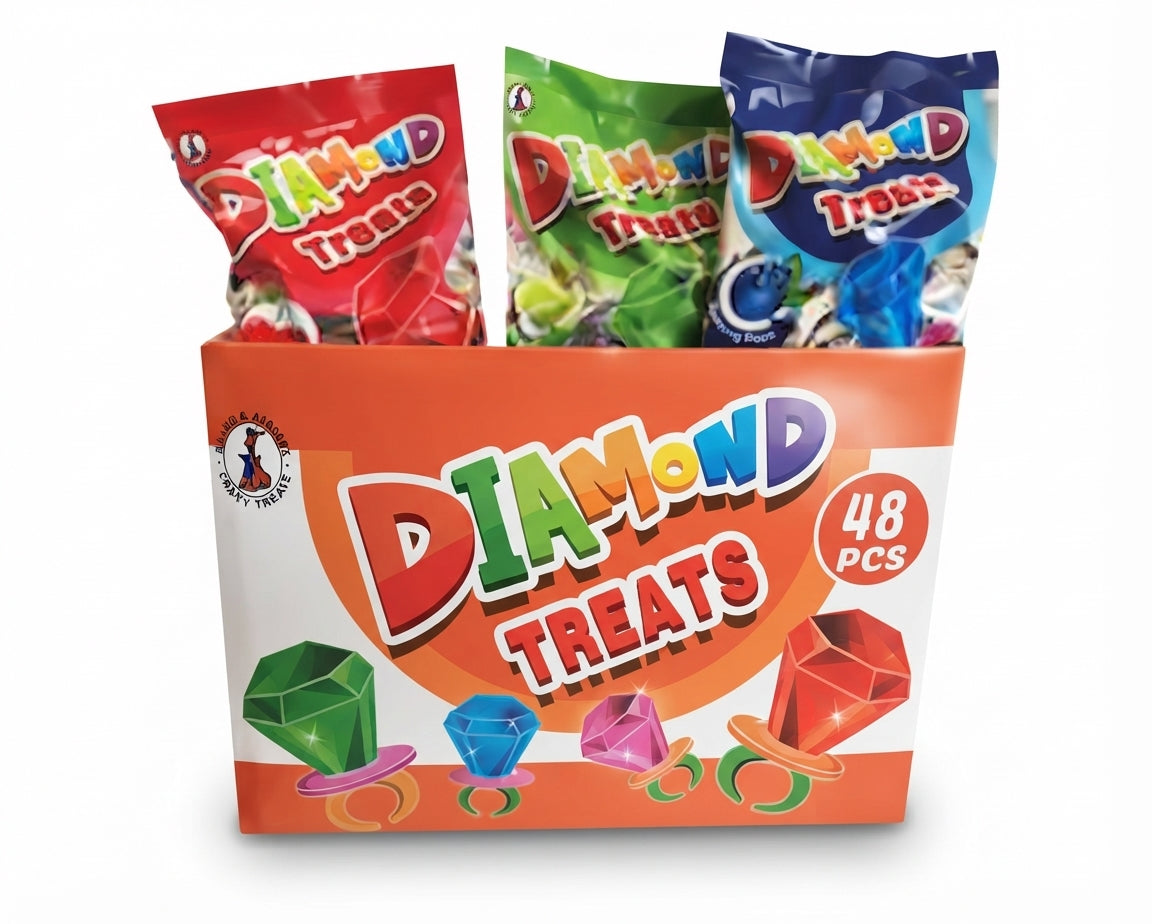DRAGON NOVELTY DIAMOND TREATS 12GM 1X48 (Clearance)