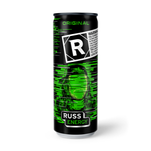 RUSS ENERGY ORIGINAL 355ML 1X24