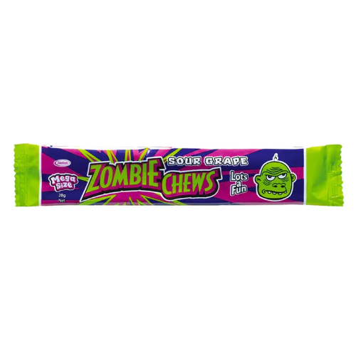ZOMBIE CHEW GRAPE 28G 1X72
