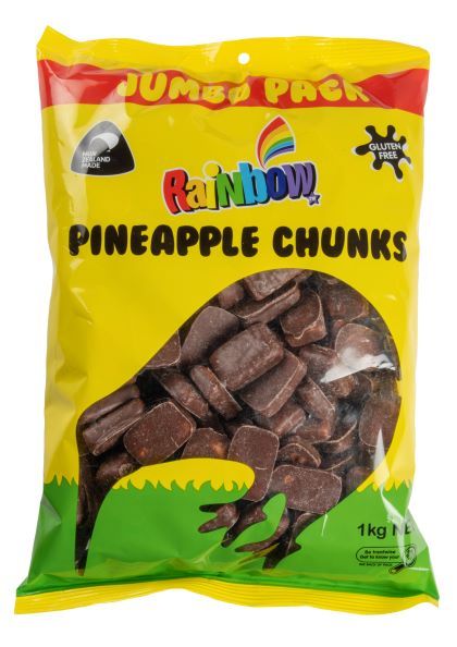 RAINBOW - PINEAPPLE CHUNKS 1KG