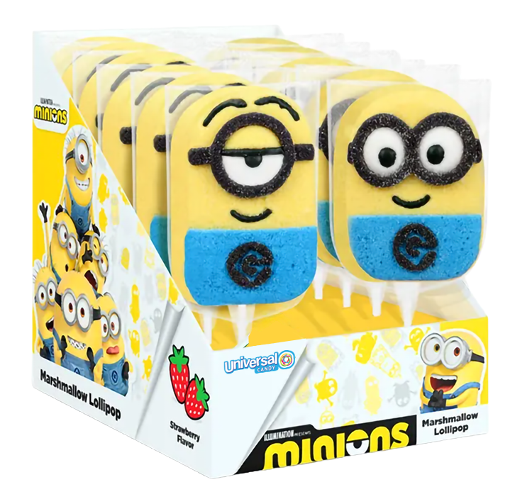MINIONS MALLOWPOP 45G 1X12