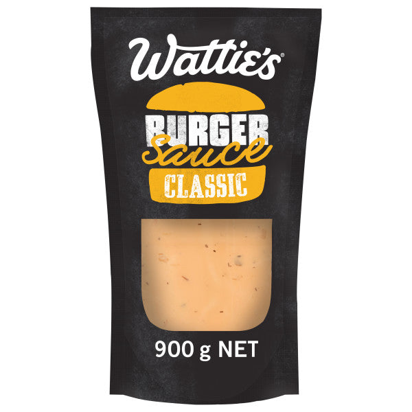 WATTIES BURGER SAUCE CLASSIC 900G