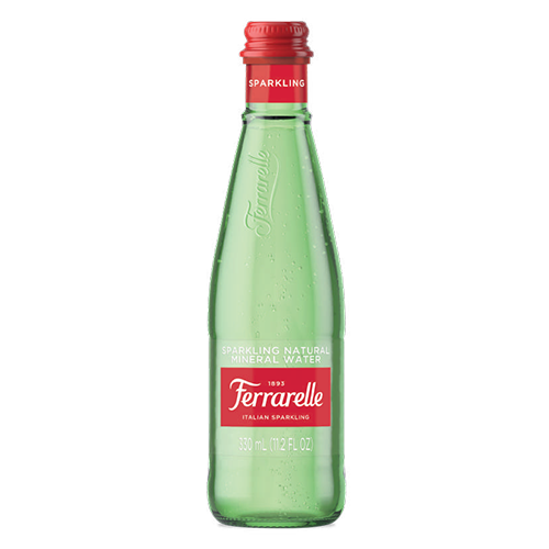 FERRARELLE SPARKLING WATER 330ML 1X24