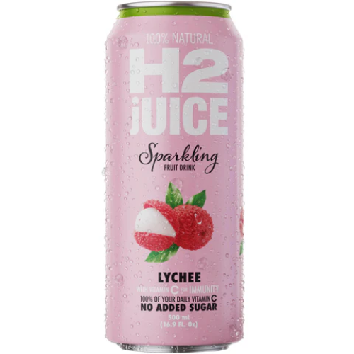 H2 SPARKLING LYCHEE 500ML 1X12
