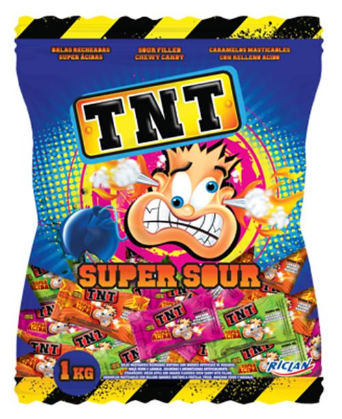 TNT SOUR CHEWS 1 KG