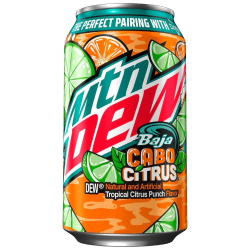 MOUNTAIN DEW CABO CITRUS 355 ML 1X24